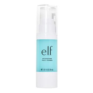 e.l.f. Hydrating Face Primer, Makeup Primer For A Flawless, Smooth Canvas, Infused With Grape, Vitamins A, C, & E, Vegan & Cruelty-Free, 1.01 Oz