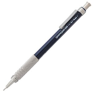 Pentel GraphGear 500 Automatic Pencil Kit, 0.7mm, Refill Leads, Block Eraser 2 Pack (PG527LEBP2)