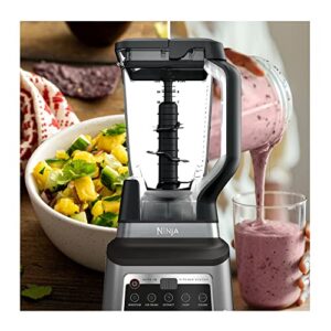 Ninja Professional Plus Kitchen System with Auto IQ 1400 Wp 5 Smoothies Function, Chopping and Dough Bundle with Four 16-oz cups with sipping lids (2 Items)