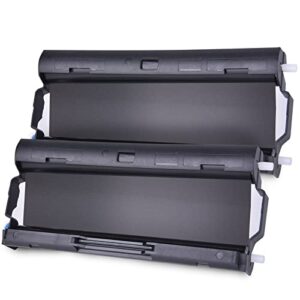 LEMERO 2 Pack PC501 Compatible with Brother PC-501 PC 501 PPF Print Fax Cartridge for Brother Fax 575 FAX-575 Printers
