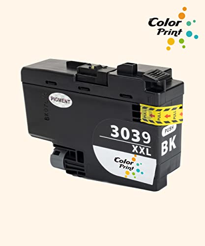C P (1-Pack, Black) ColorPrint Compatible LC-3039BK Ink Cartridge Replacement for Brother LC3039-3039 XXL LC3039XXL LC3037BK LC3037 Work with MFC-J5945DW MFC-J5845DW MFC-J6545DWXL MFC-J6945DW Printer