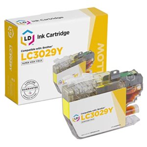 LD Compatible Ink Cartridge Replacement for Brother LC3029 Super High Yield (Cyan, Magenta, Yellow, 3-Pack)