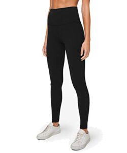 lululemon align stretchy full length yoga pants – women’s workout leggings, high-waisted design, breathable, sculpted fit, 28 inch inseam, black, 4