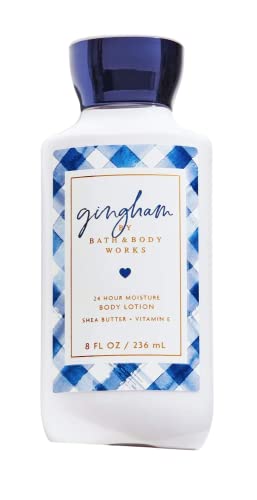 Bath and Body Works Signature Collection GINGHAM Super Smooth Body Lotion 8 fl oz / 236 mL