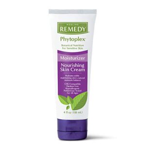 medline remedy phytoplex nourishing unscented skin cream, natural moisture balance, 4 ounce, 12 count