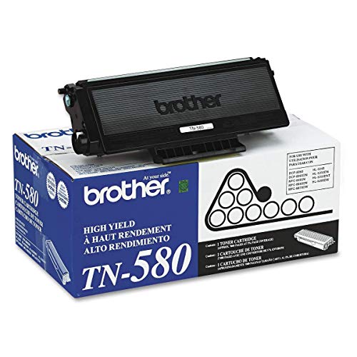 BRTTN580 - Brother Black High Yield Toner Cartridge for Printer