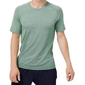 Lululemon Athletica Lululemon Mens Metal Vent Tech Short Sleeve Shirt (Sea Water/Tidewater Teal, L)