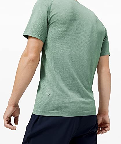 Lululemon Athletica Lululemon Mens Metal Vent Tech Short Sleeve Shirt (Sea Water/Tidewater Teal, L)