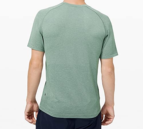 Lululemon Athletica Lululemon Mens Metal Vent Tech Short Sleeve Shirt (Sea Water/Tidewater Teal, L)