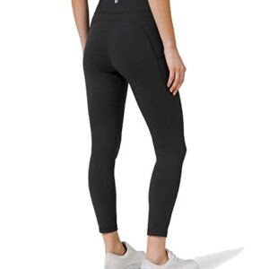 LULULEMON Invigorate High-Rise Tight 25" (Black, 6)