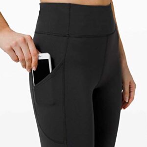 LULULEMON Invigorate High-Rise Tight 25" (Black, 6)