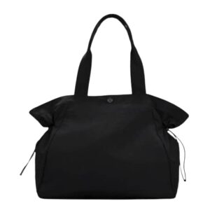 Lululemon Athletica Lululemon Side-Cinch Shopper Bag 18L (Black)