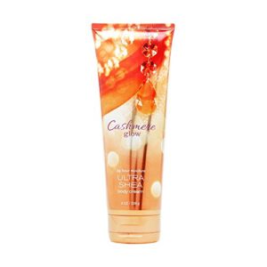 bath & body works cashmere glow ultra shea body cream, 8 ounce