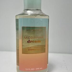 Bath and Body Works Midsummer Dream Shower Gel Body Wash 10 Ounce Full Size