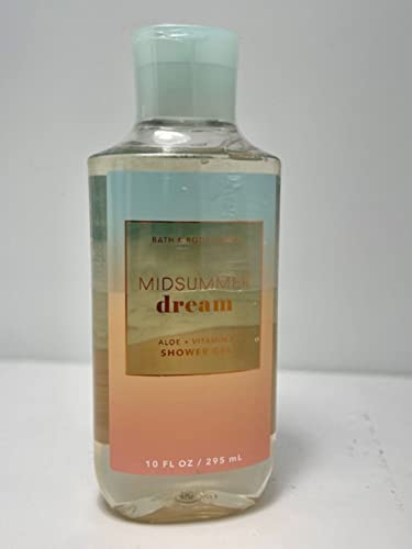 Bath and Body Works Midsummer Dream Shower Gel Body Wash 10 Ounce Full Size