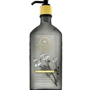 Bath and Body Works Aromatherapy Sleep - Black Chamomile Body Lotion with Natural Essential Oils 6.5 Fluid Ounce