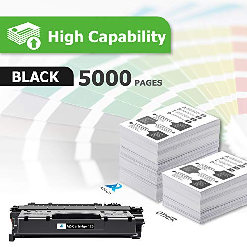 Aztech Compatible Toner Cartridge Replacement for Canon 120 CRG 120 CRG-120 use for Canon ImageCLASS D1120 D1320 D1550 D1520 D1350 D1370 D1150 D1100 D1170 D1180 MF6680dn Printer Ink (Black, 4-Pack)