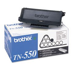 brother toner, tn550, black, 3,500 pg yield [non – retail packaged]