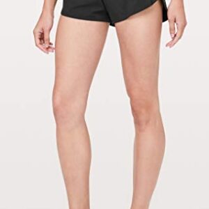 Lululemon Run Speed Up Short (Black, 4)