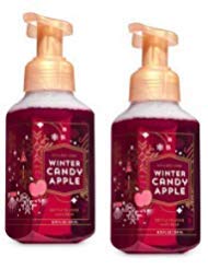 bath and body works 2 winter candy apple gentle foaming hand soap. 8.75 oz.