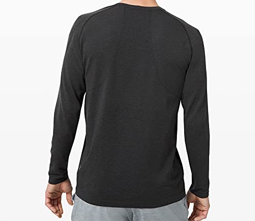 Lululemon Athletica Mens Metal Vent Tech Long Sleeve Shirt(Deep Coal, XL), X-Large