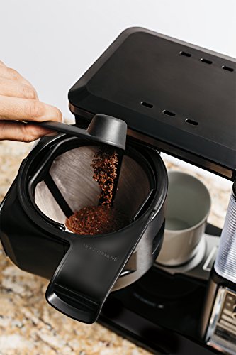 Ninja Coffee Bar Auto-iQ Programmable Coffee Maker with 6 Brew Sizes, 5 Brew Options, Milk Frother, Removable Water Reservoir, Stainless Carafe (CF097)