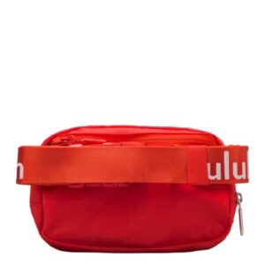 Lululemon Athletica Everywhere Belt Bag 1L, (Solar Orange/White)