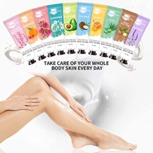 20 Pack Body Lotion for Women Dry Skin, Travel Size Lotion Sets Natural Body Moisturizer with Shea Butter,Body Cream for Women Gift, Birthday Christmas Valentines Gifts Set for Her Girlfriend Mom Wife