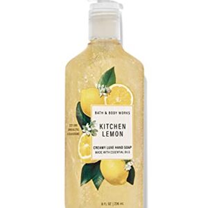 Bath & Body Works ~ Kitchen Lemon ~ Creamy Luxe Hand Soap ~ 8 fl oz