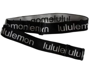 lululemon women’s hold your own headband 2-pack headbands athletica (white, black lululemon branding)