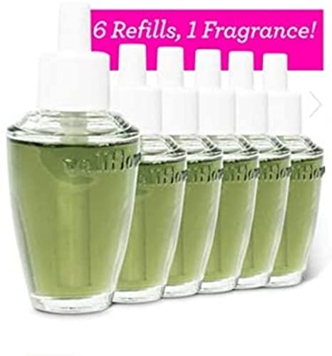 Bath and Body Works 6 Piece Pack Fresh Balsam (0.8 fl oz / 24 mL) Wallflowers Fragrance Refill