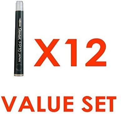 Pentel Arts Pocket Brush Refills, Black Ink / Value Set of 12 （With Our Shop Original Product Description）