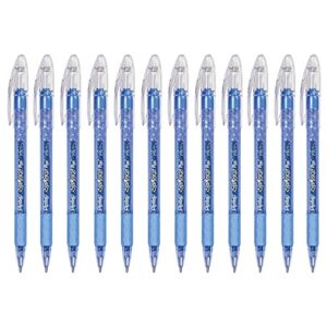 pentel sparkle pop metallic gel pen, (1.0mm) bold line, blue/green ink – k91-dc