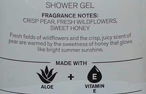 Bath and Body Works Honey Wildflower Shower Gel Gift Sets For Women 10 Oz 2 Pack (Honey Wildflower)