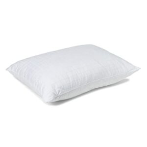 Medline Hypoallergenic Pillow, Luxurious Synthetic Fiber, 26” x 20”