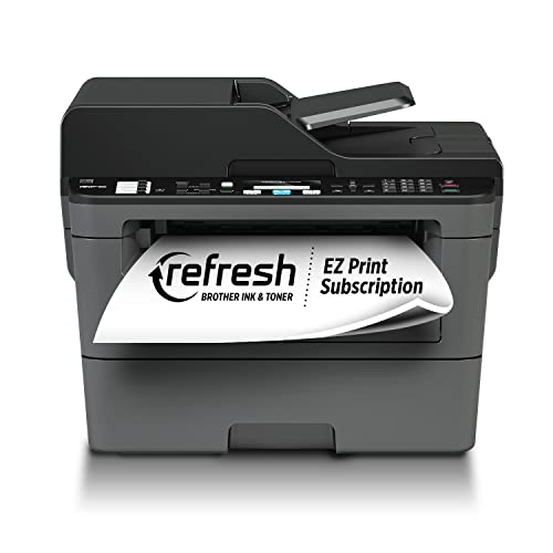 Brother Compact Monochrome Laser All-in-One Multi-function Printer, MFCL2710DW with High Yield Black