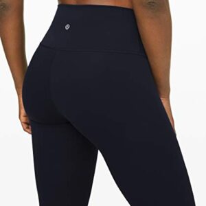 Lululemon Athletica Wunder Under High Rise Crop 23 inches Yoga Pants (True Navy, 4)