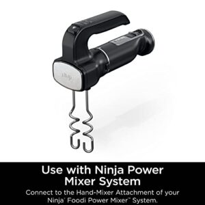 Ninja XSKDOUGHHK Foodi Dough Hooks for Power Mixer System (CI100 Series), Stainless Steel