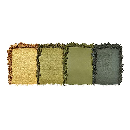 e.l.f. Bite-Size Eyeshadow, Ultra-Pigmented Eye Makeup Quad, 4 Matte & Shimmer Shades, Creamy & Blendable Powder, Hot Jalapeño, 0.12 Oz