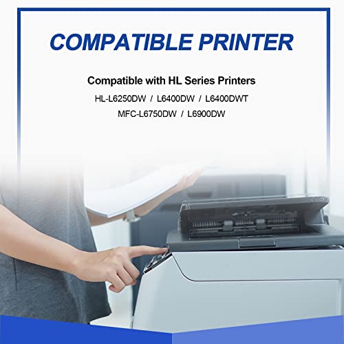 EWJUEZS 2-Pack TN890 Ultra High Yield Compatible TN890 TN-890 Toner Cartridge Replacement for HL-L6400DW HL-L6400DWT HL-L6250DW MFC-L6900DW MFC-L6750DW Printer Toner (Black).