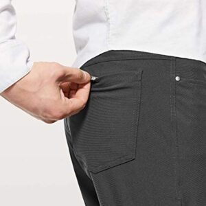 Lululemon Athletica LULULEMON Men's ABC Pant Classic 34inch (Obsidian, 36, Numeric_36)