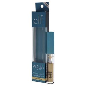 Elf Aqua Beauty Molten Liquid Eyeshadow 57032 Liquid Gold, 0.09 Ounce (Pack of 1)