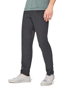 lululemon abc pant classic 34″ long sz 38 (obsidian)