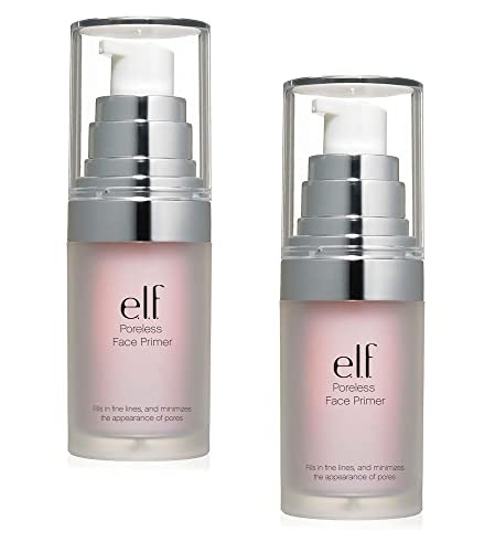 Poreless Face Primer - Clear by e.l.f. for Women - 0.47 oz Primer - (Pack of 2)