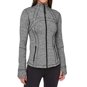 Lululemon Athletica Define Jacket (Heathered Black, 4)