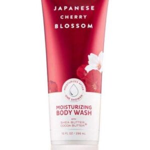 Bath and Body Works - Japanese Cherry Blossom - Moisturizing Body Wash, Fine Fragrance Mist and Ultra Shea Body Cream - 3 pc - Gift Set (2020))