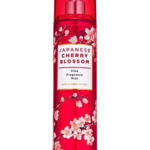 Bath and Body Works - Japanese Cherry Blossom - Moisturizing Body Wash, Fine Fragrance Mist and Ultra Shea Body Cream - 3 pc - Gift Set (2020))