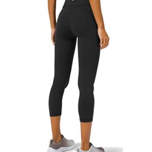 LULULEMON Invigorate High-Rise Crop 23" (Black, 4)