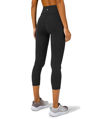 LULULEMON Invigorate High-Rise Crop 23" (Black, 4)