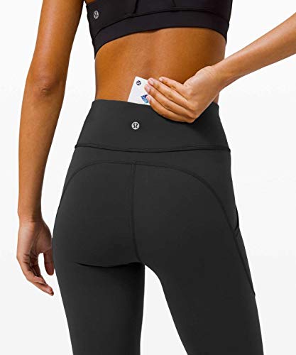 LULULEMON Invigorate High-Rise Crop 23" (Black, 4)